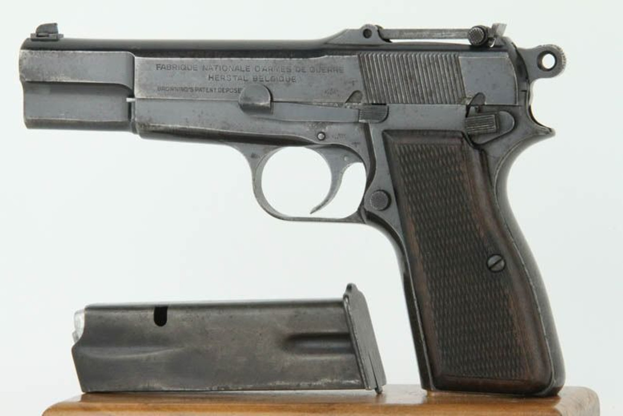 Early Nazi FN Browning High Power - Waffen 103 - 1