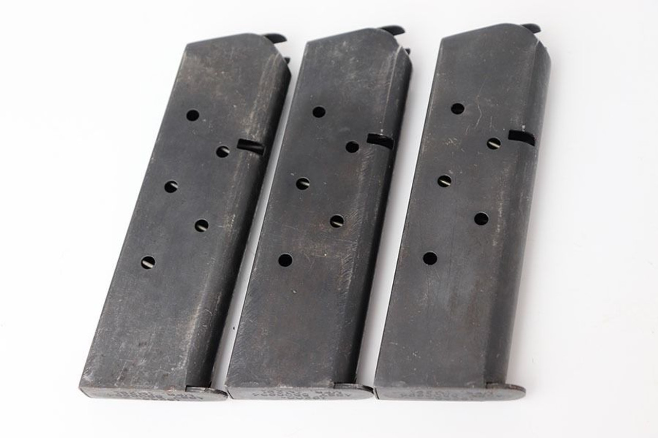 Three Check-Mate Industries 1911A1 Magazines - 1