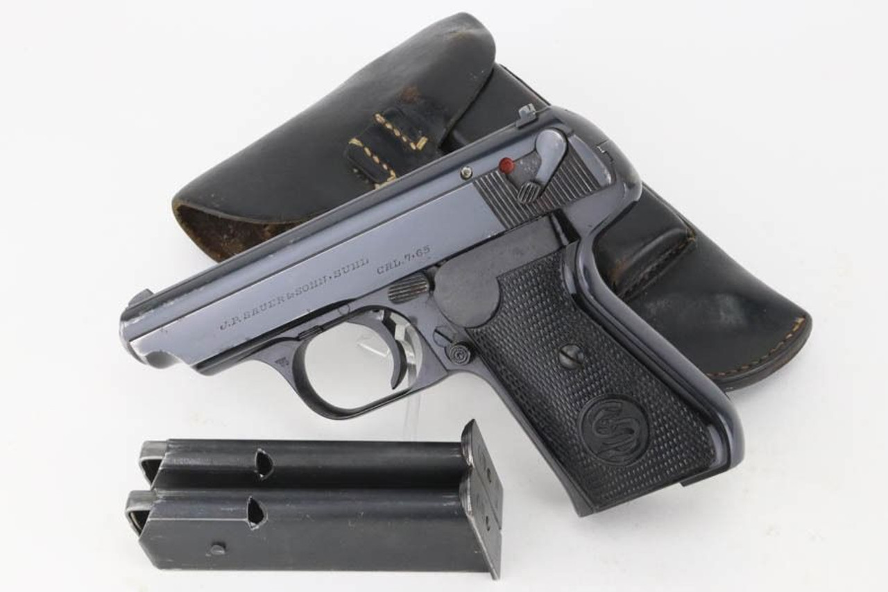 High Polish Police Eagle/C Sauer 38h Rig - With Capture Doc - 1