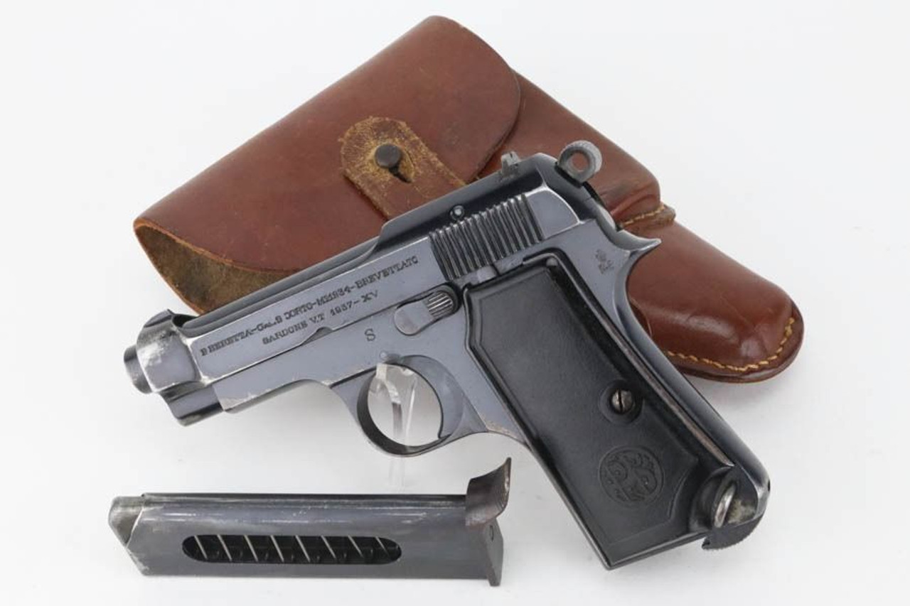 1937 Italian Beretta M1934 Rig - GI Bring-back w/ Docs - 1