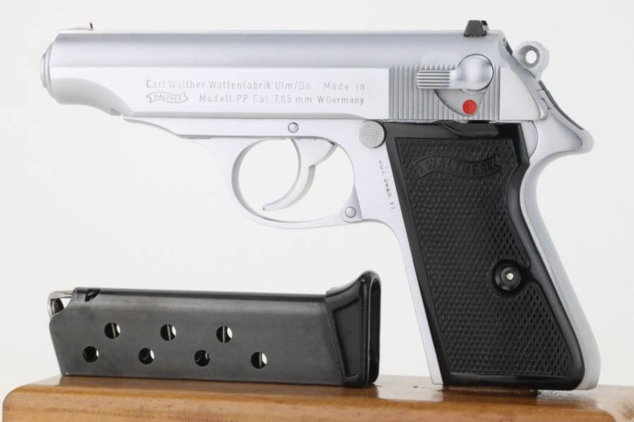Stainless 1983 Walther PP - 7.65mm - 1