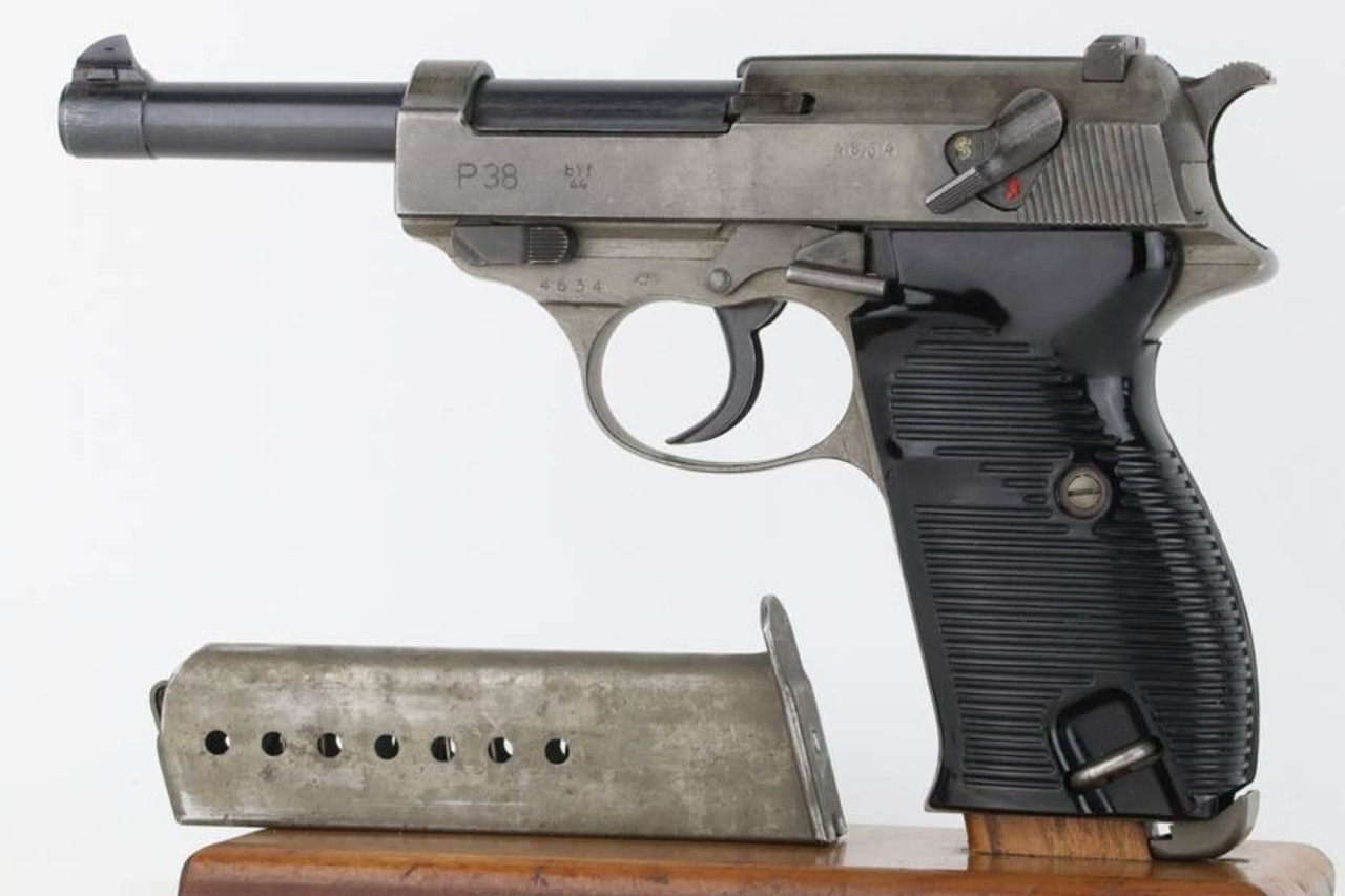 Rare, Minty Dual-Tone Mauser P.38 - Police Eagle/F - 1