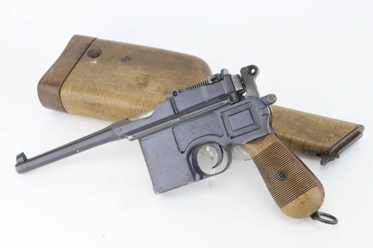 Excellent Commercial Mauser C96 Rig - Matching Stock - 1