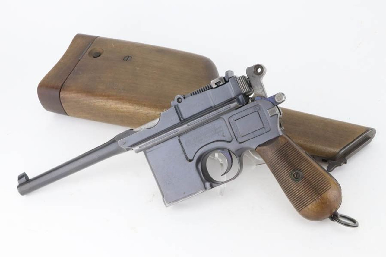 Excellent Commercial Mauser C96 Rig - Matching Stock in Scarce Serial Range - 1