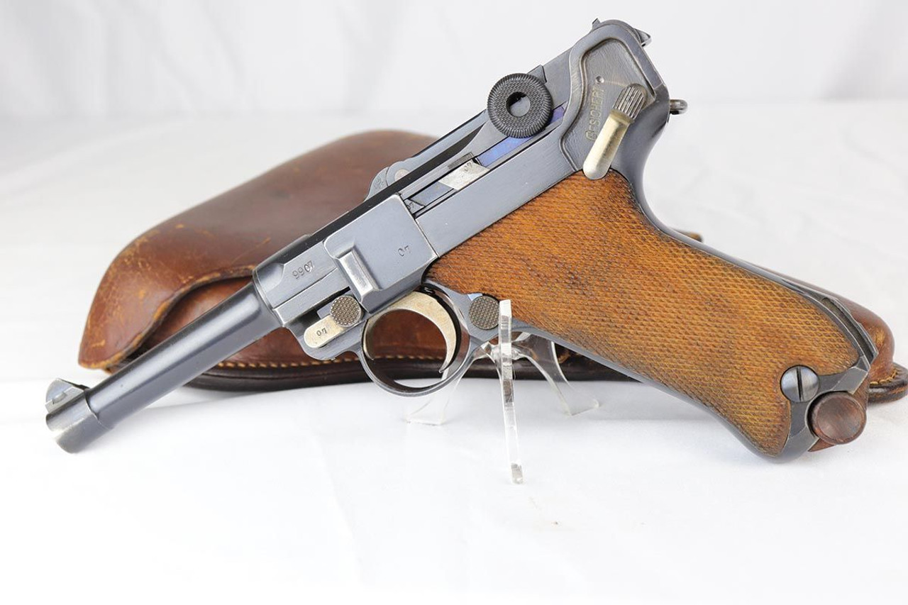 1916 DWM Luger - Rare Machine Gun Sharpshooter Unit - 1