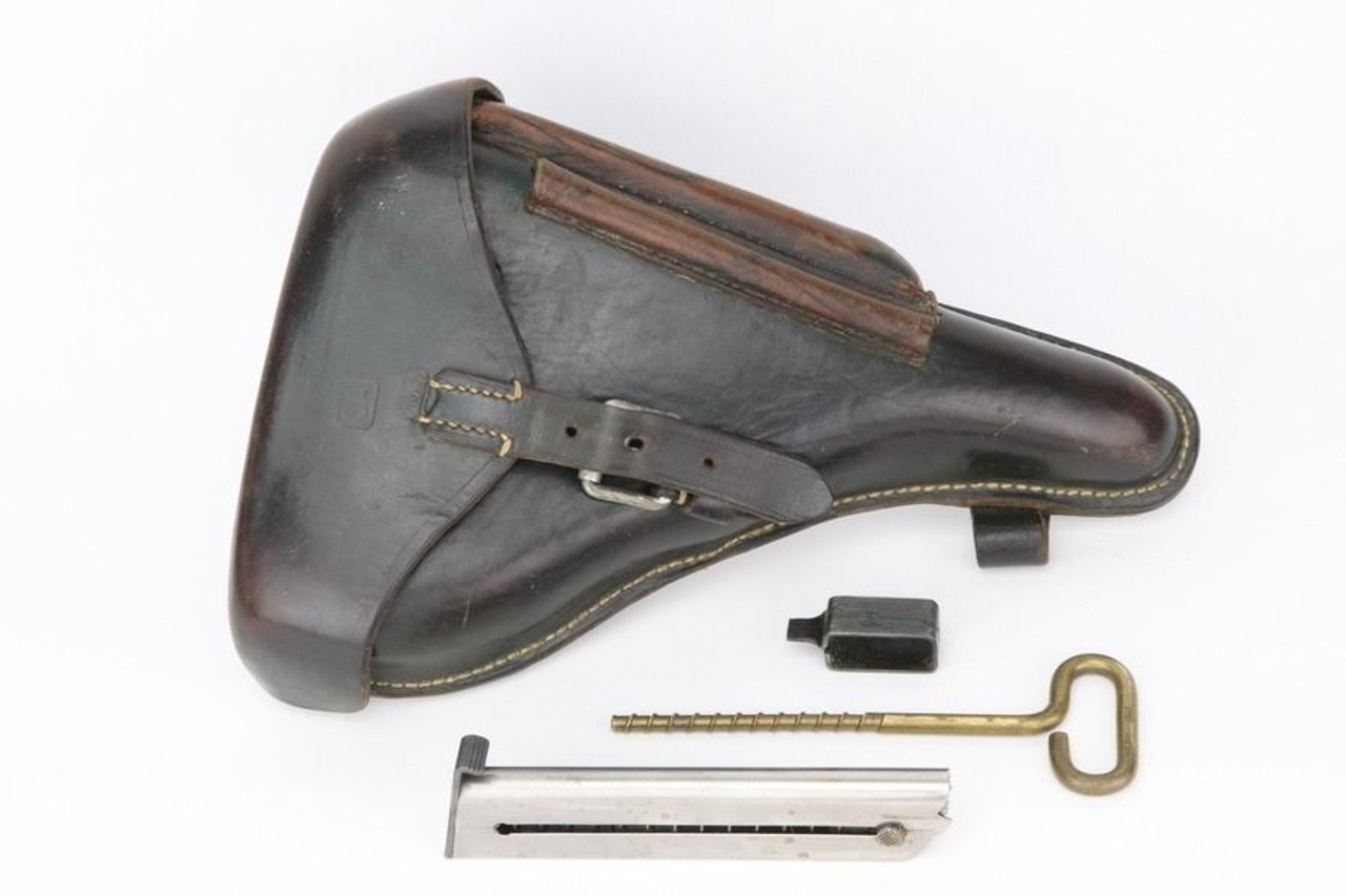 Rare, "SA" Marked, Finnish Lahti L35 Holster Rig - 1