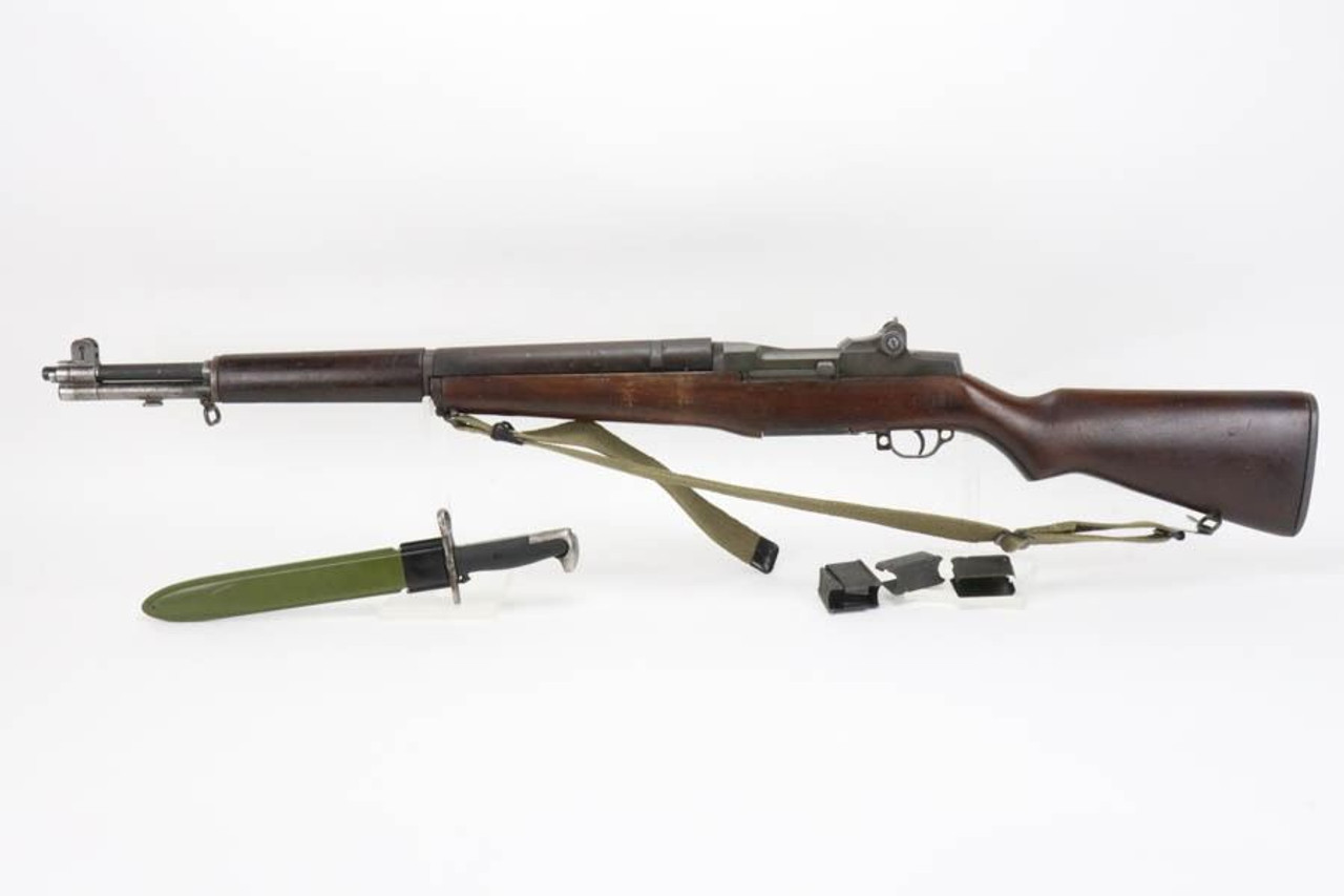 Nice Springfield M1 Garand w/ Bayonet - 1943 mfg - 1