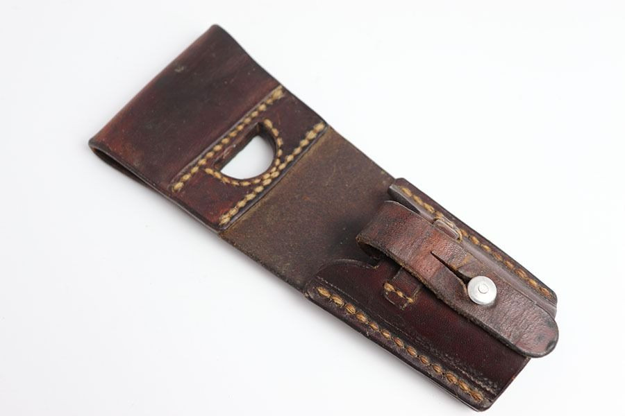 A. Libero Castione Leather Bayonet Frog - 1