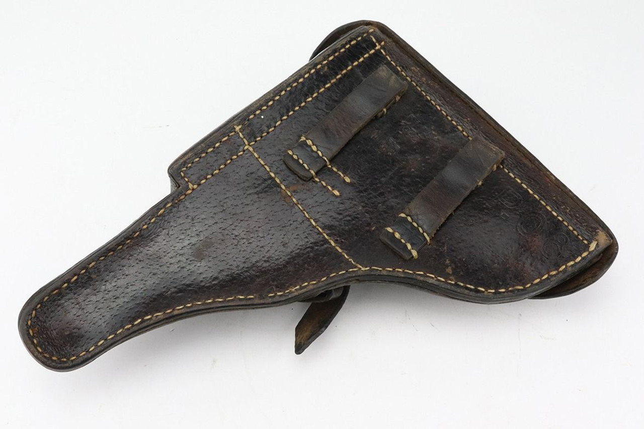 Rare Pigskin Luger Holster - 1942 - 1