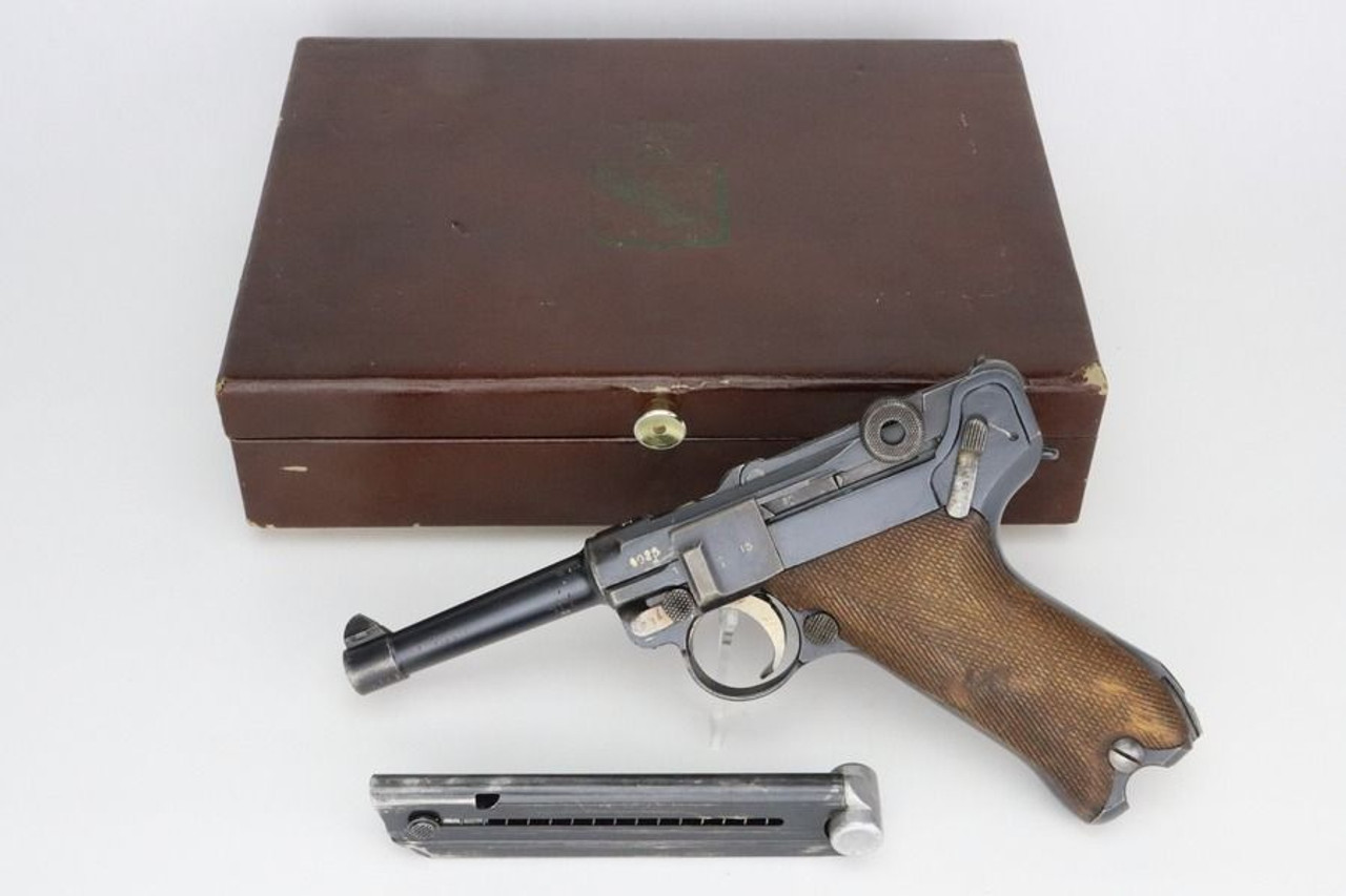 Cased, 1917 Erfurt Luger - 1