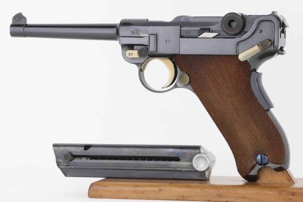Stunning, Rare Model 1934/06 Mauser Banner Grip Safety Commercial Luger - 1