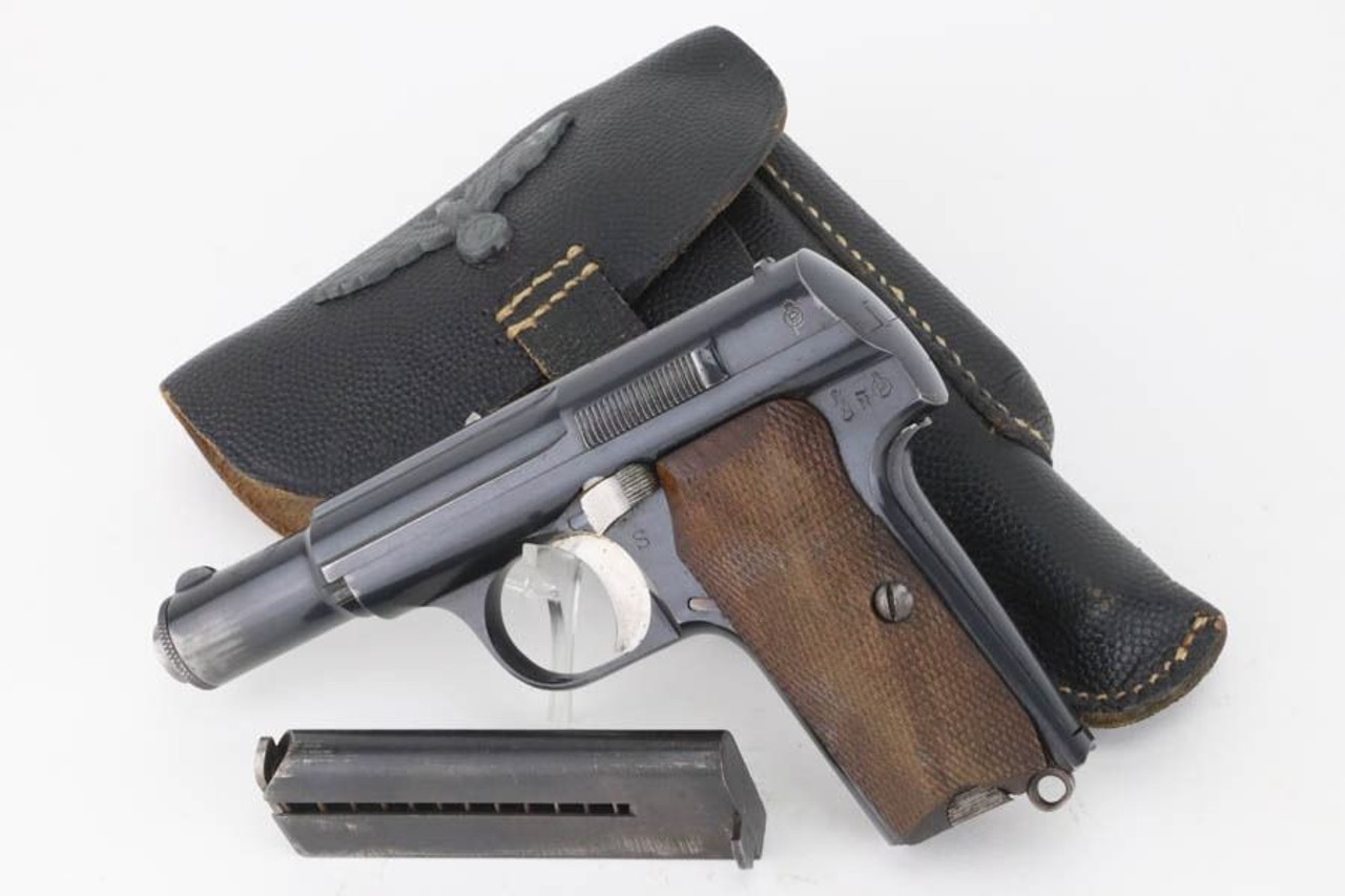 Excellent, Nazi Astra Model 300 Rig - 9mm kurz - 1