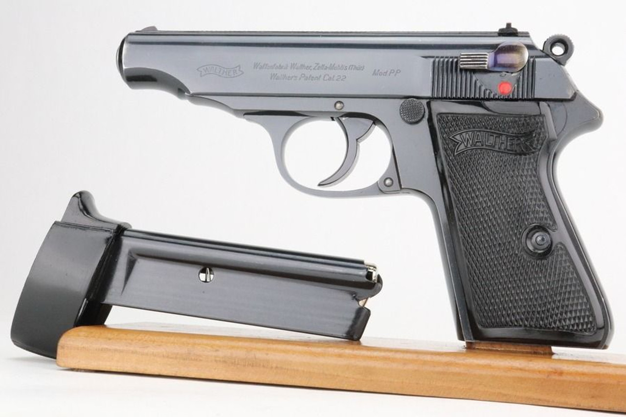 Excellent .22 Caliber Walther PP - With Box Mag - 1