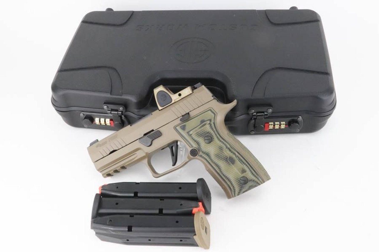 Like-New Sig Sauer P320 AXG Scorpion w/ Trijicon RMR Type 2 - 1