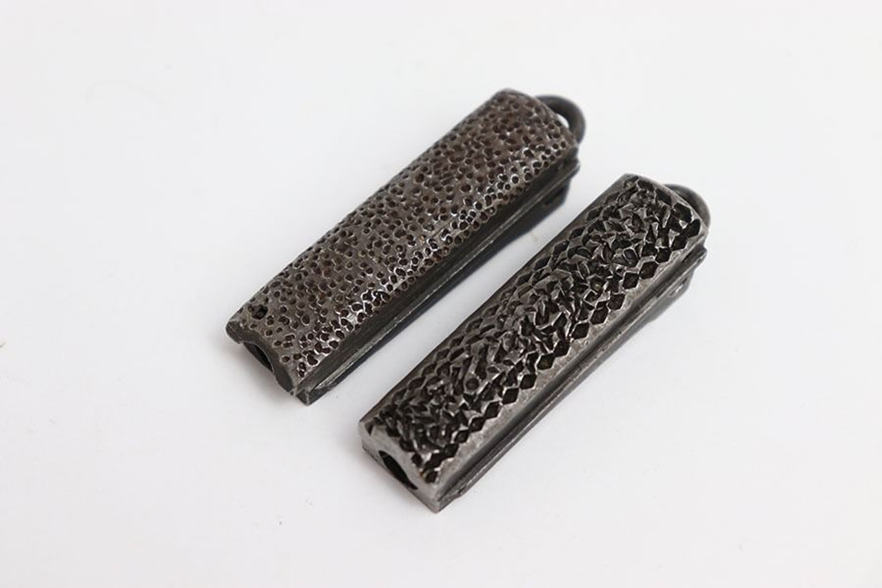 Two 1911 Flat Mainspring Housings with Lanyard Loops - 1