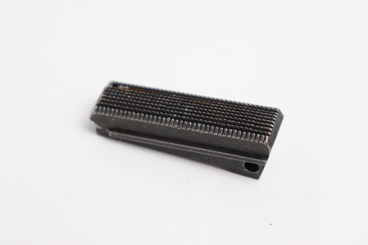 Thick Back Flat 1911 Mainspring Housing - Checkered - 1