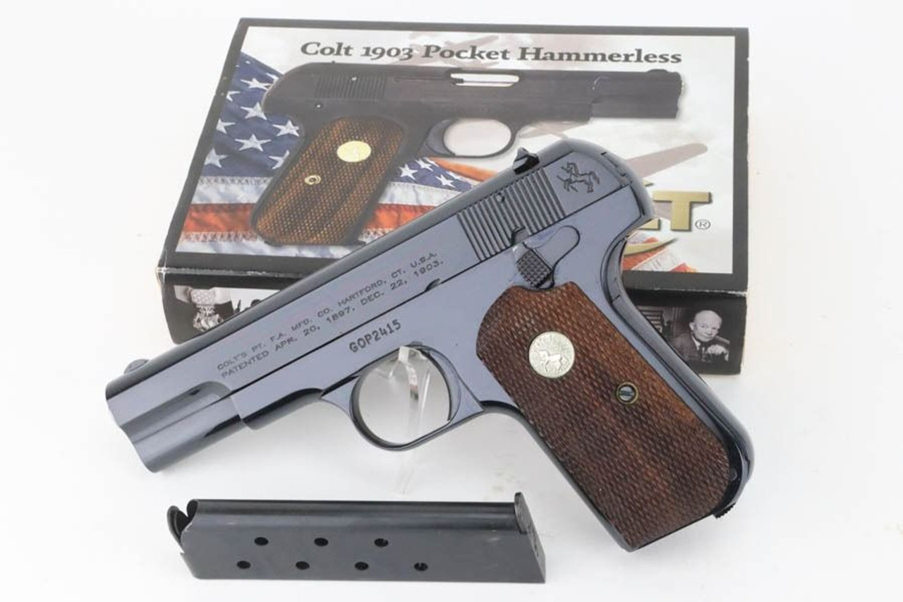 ANIB Colt (US Armamnet) M1903 Pocket Hammerless - Blued Finish - 1