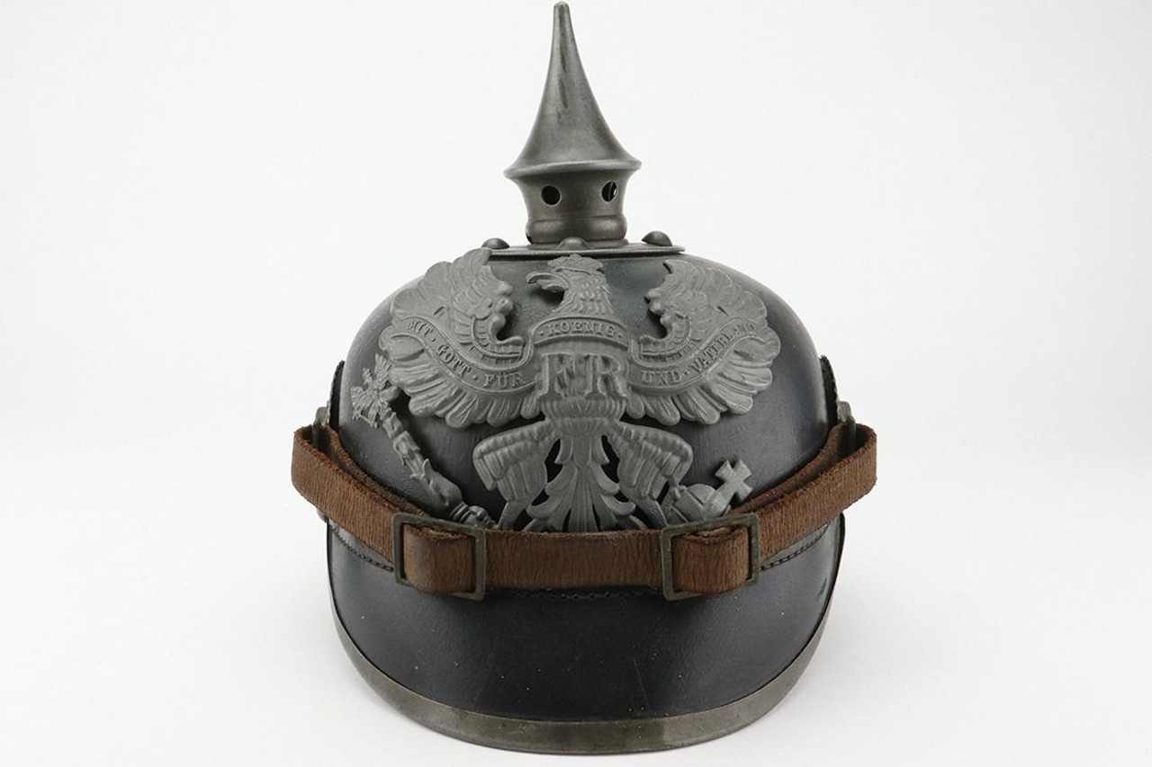 M1915 Prussian Pickelhaube w/ Regiment Marking - 1