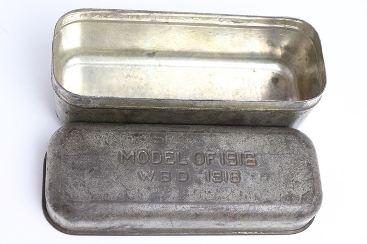 WWI Tin Box – W.B.D. 1918 – Smith & Wesson Model of 1916 - 1