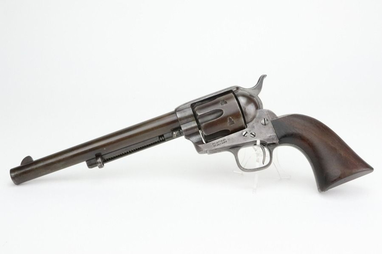 Rare 7.5" Colt Single Action Army Cavalry Model - LD Inspector - 1