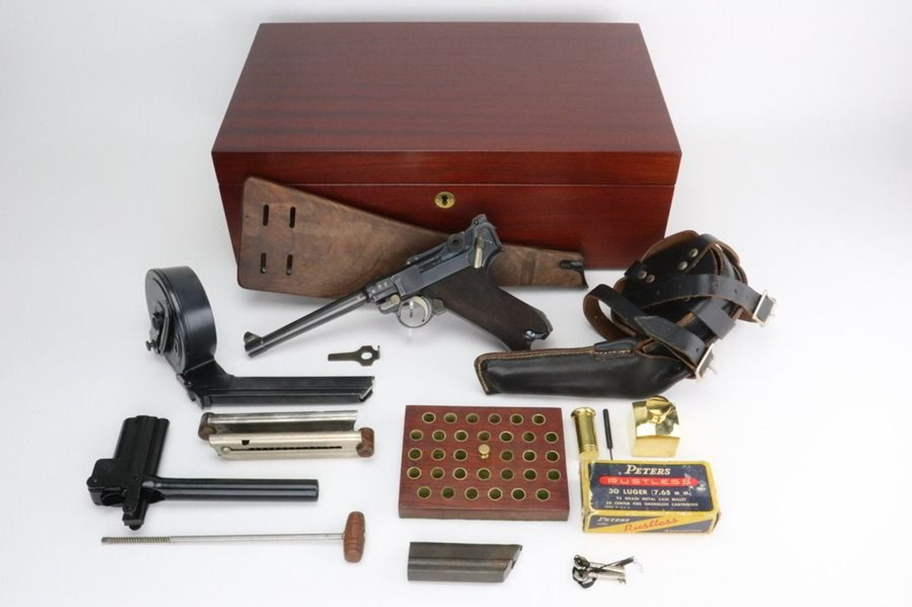 Beautiful, Cased 1916 DWM Navy Luger - Professional Restoration - 1
