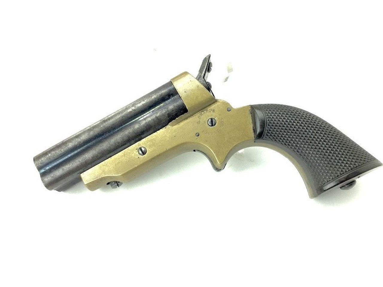 Sharps 4-shot Breech-loading Pepperbox Pistol Model 2 - 1