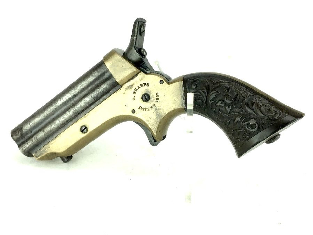 Sharps 4-shot Breech-loading Pepperbox Pistol Model 1A - 1