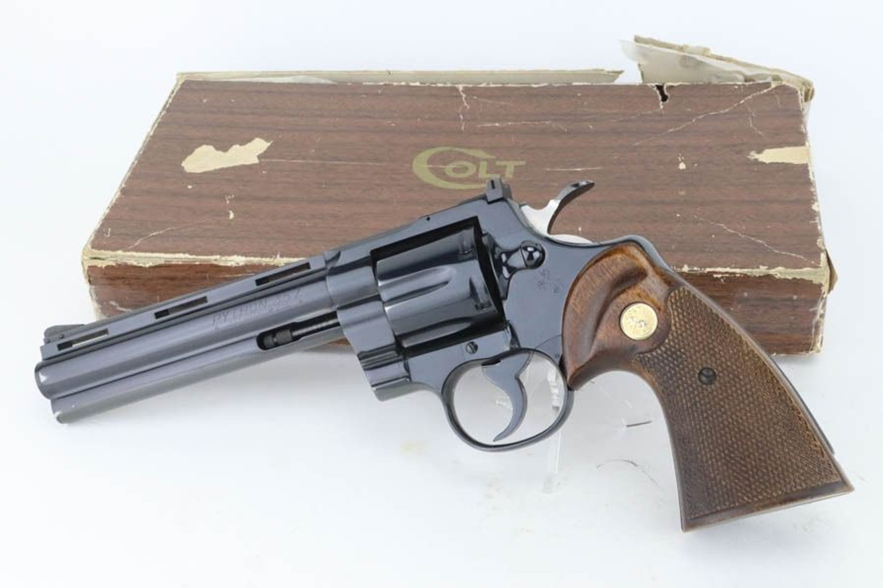 Early, Boxed 1964 Colt Python Revolver - 1