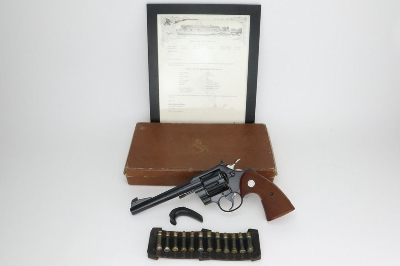 Mint, Boxed Colt Officer's Model Match Revolver - 1