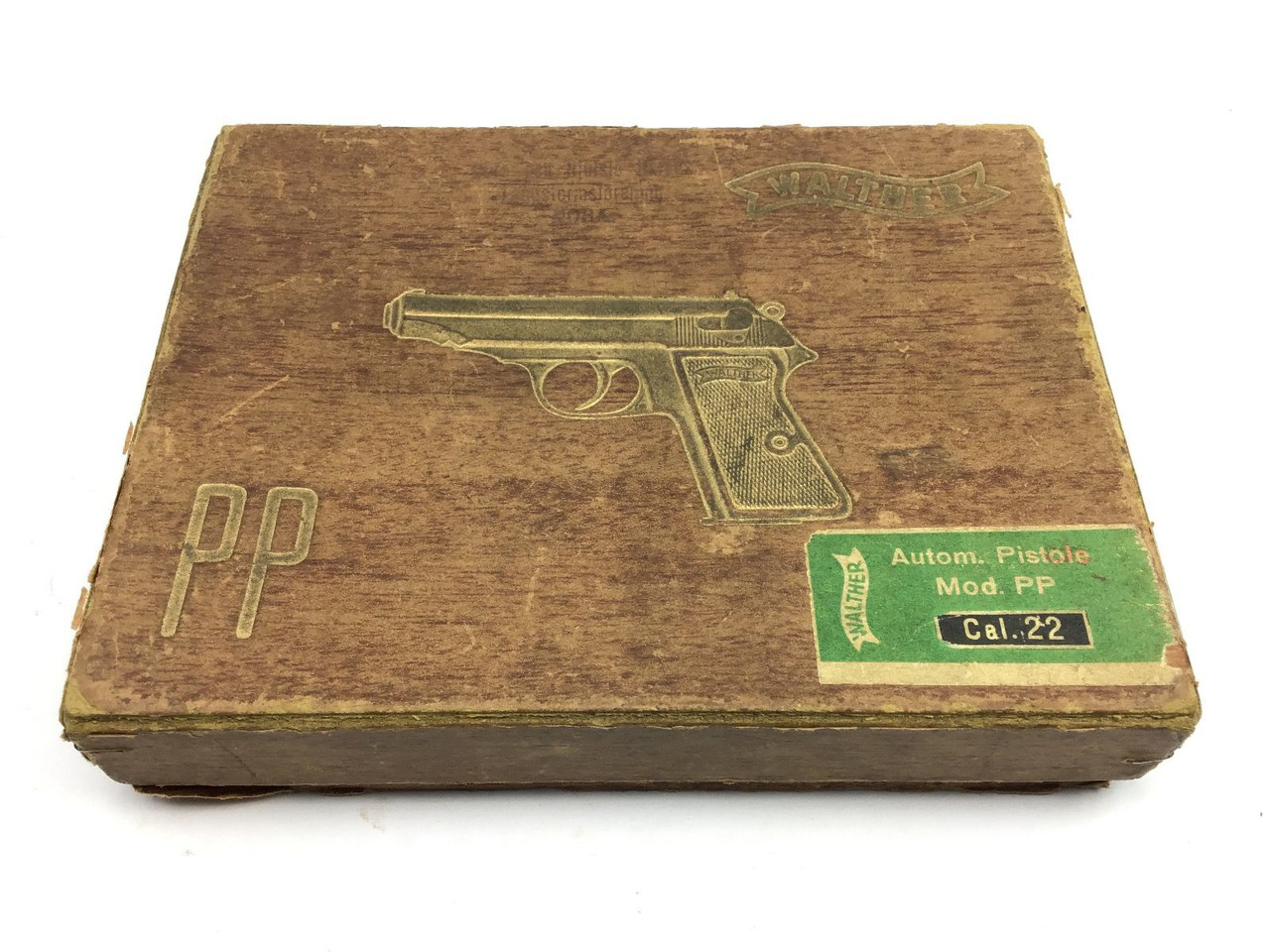 .22 Cal Walther PP Box WWII Era Not Nazi - 1