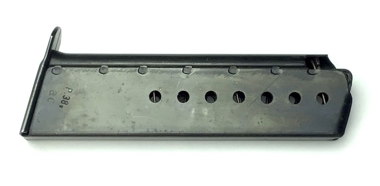 P.38v ac 45 Magazine Ribbed Follower 9mm Nazi era WWII WW2 - 1