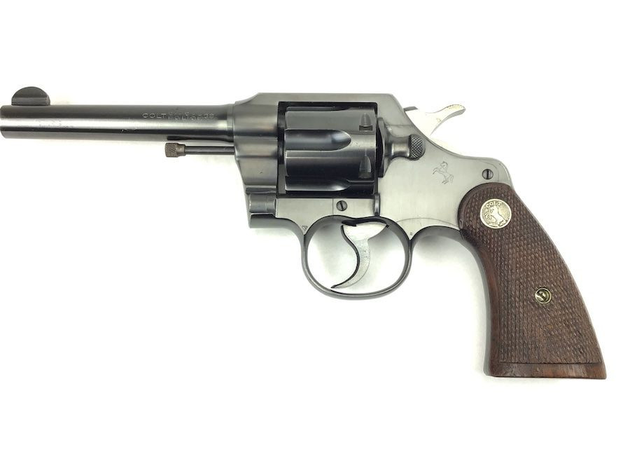 コクサイ　M1917 38special 1933 Colt Official Police .38 Special Pre WWII Revolver Not WW2