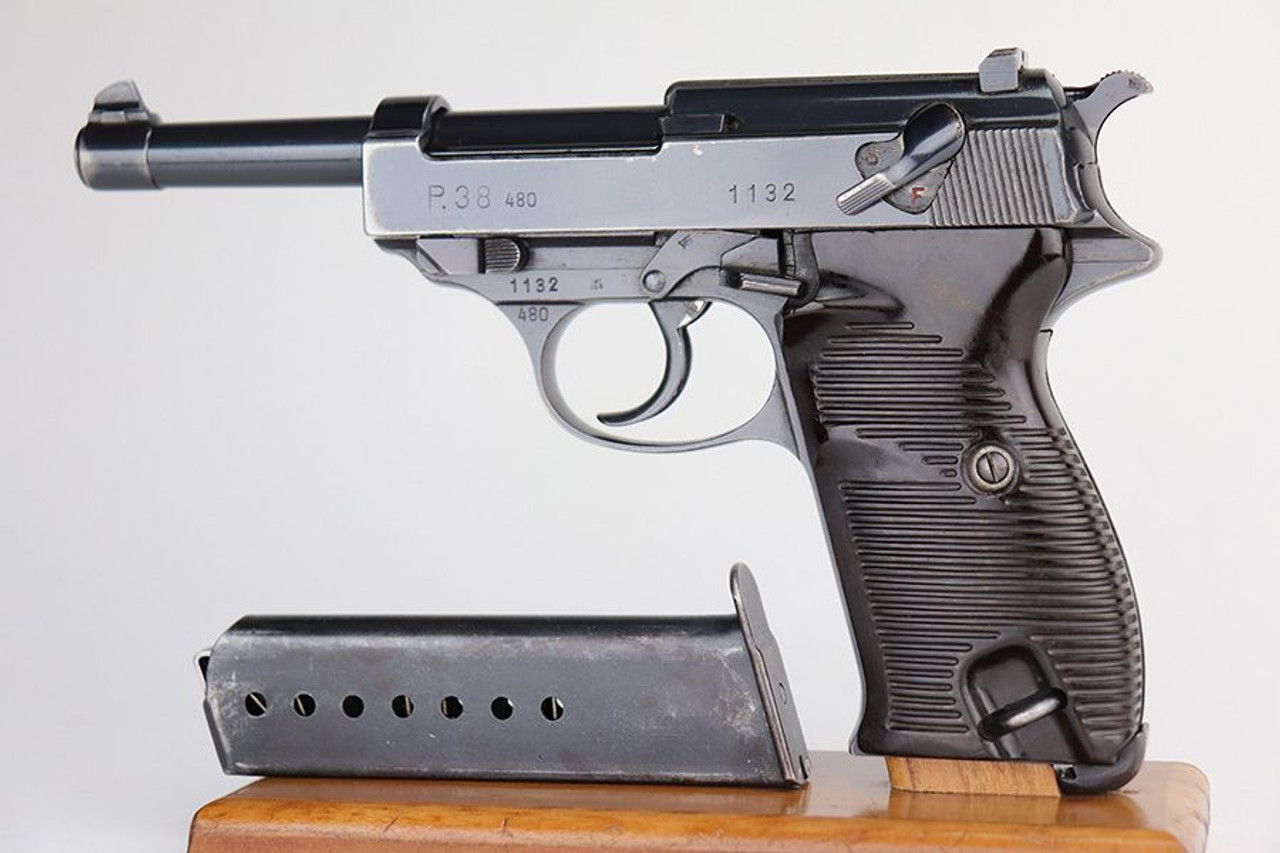 Rare Walther P.38 - 480 Code - Matching Magazine - 1