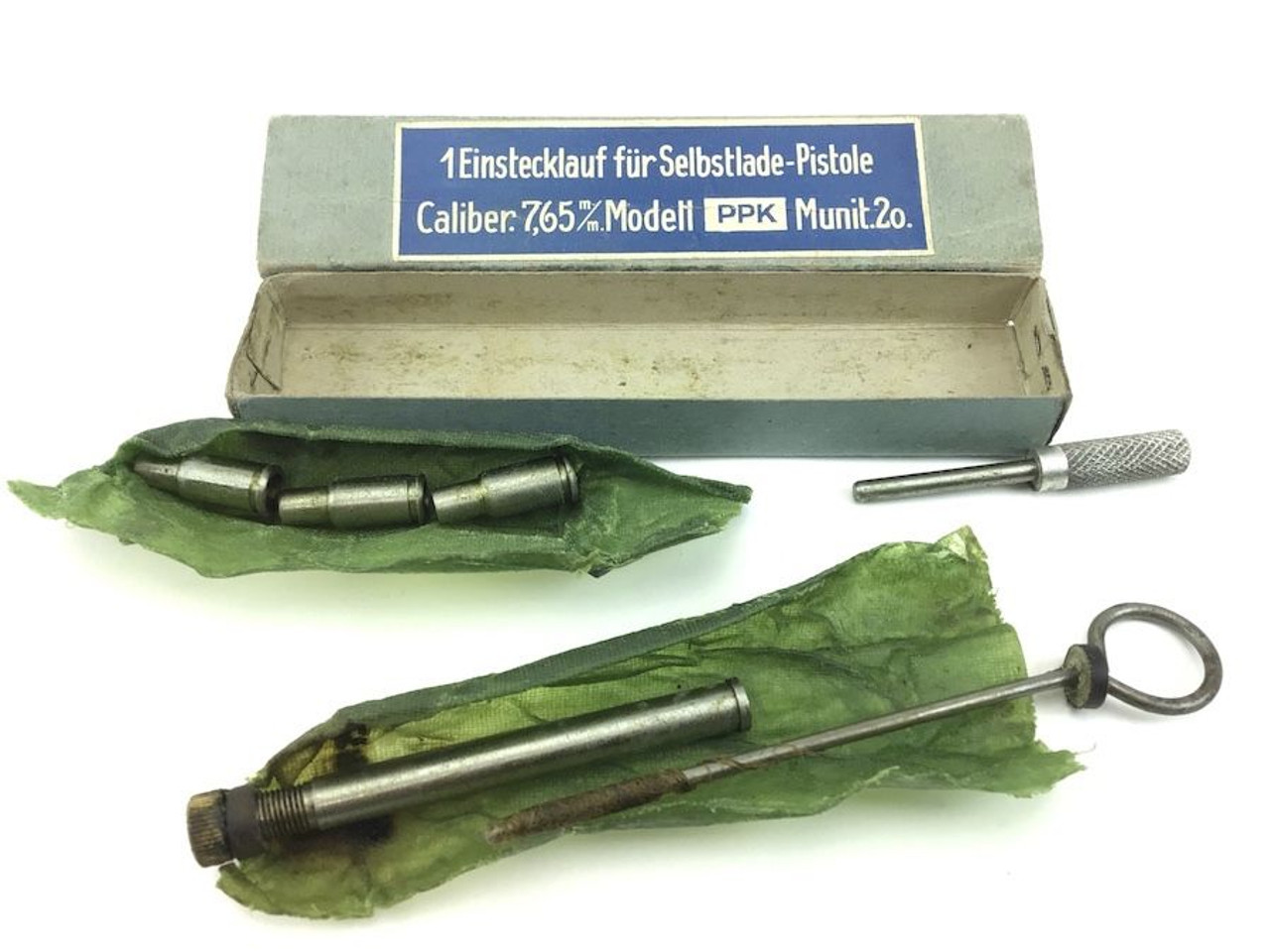 Walther PPK .22 Caliber Conversion Kit 7.65mm WWII German pistol part - 1