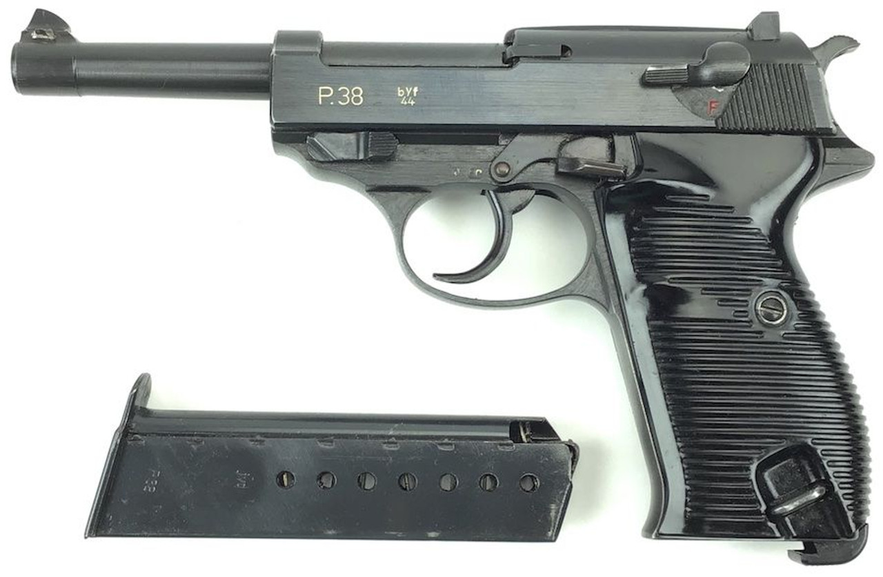 Rare Variation P.38 1945 9mm WWII German pistol Nazi era WW2 - 1