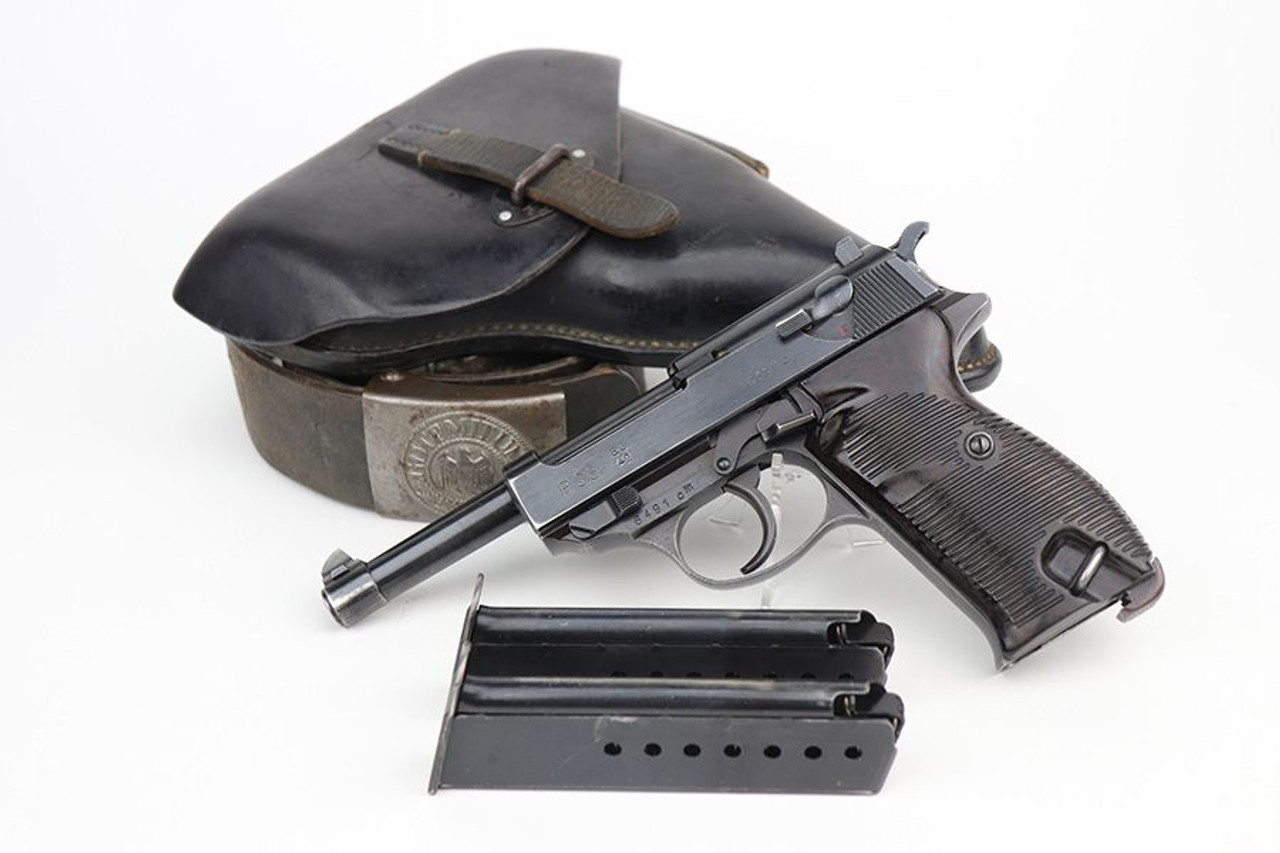 Rare 1942 Walther P.38 Rig - Two Matching Magazines - 1