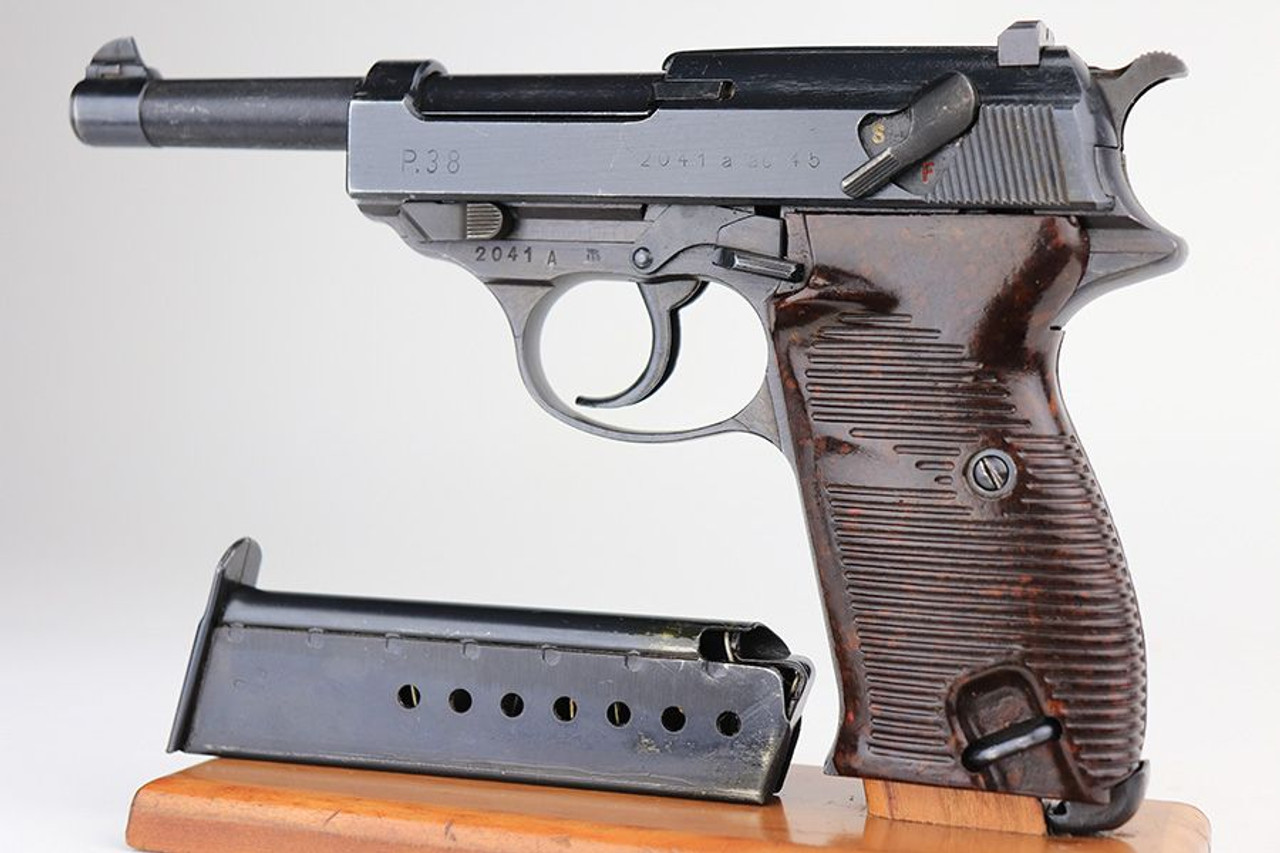 Minty 1945 Walther P.38 - Scarce Variation - 1