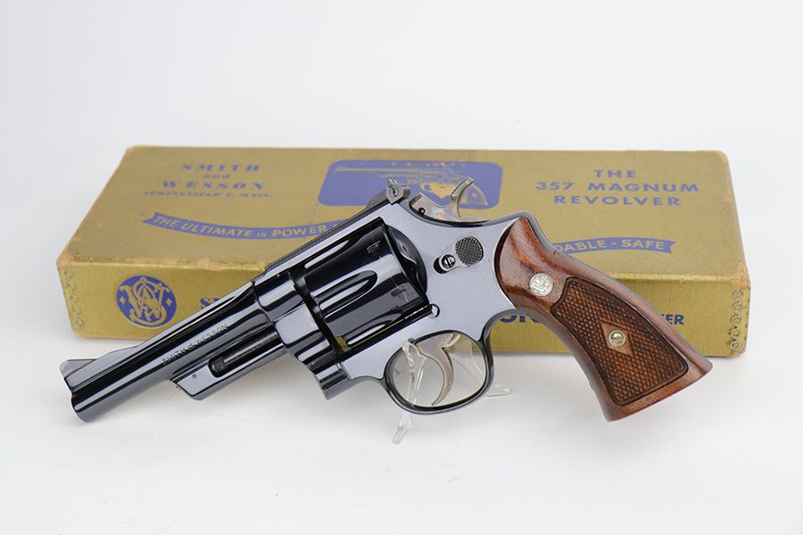 Rare Smith & Wesson Pre-27 Revolver - 5 Inch Barrel - 1