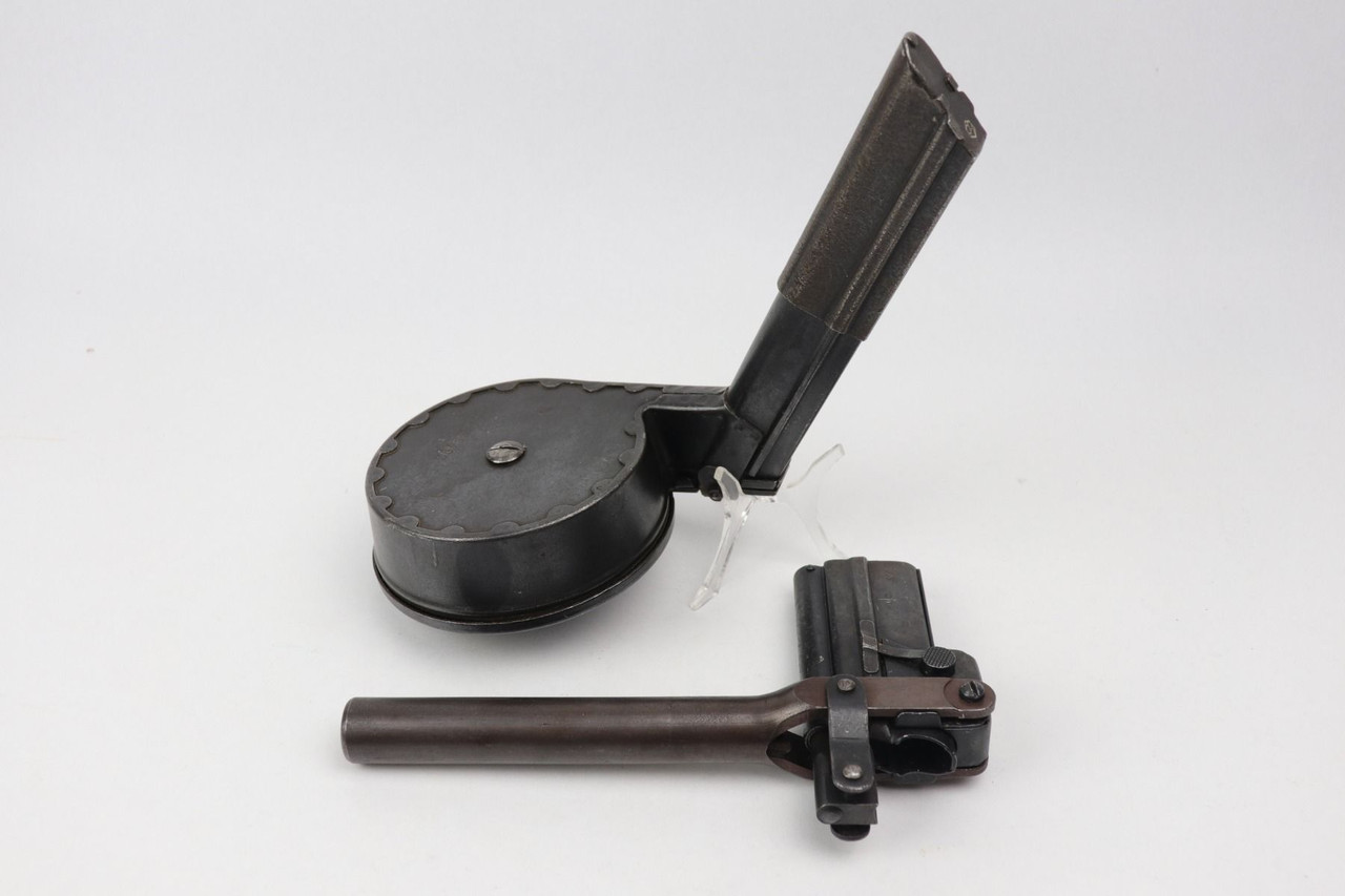 WW1 Era Snail drum with Loader and Dust Cover - 1