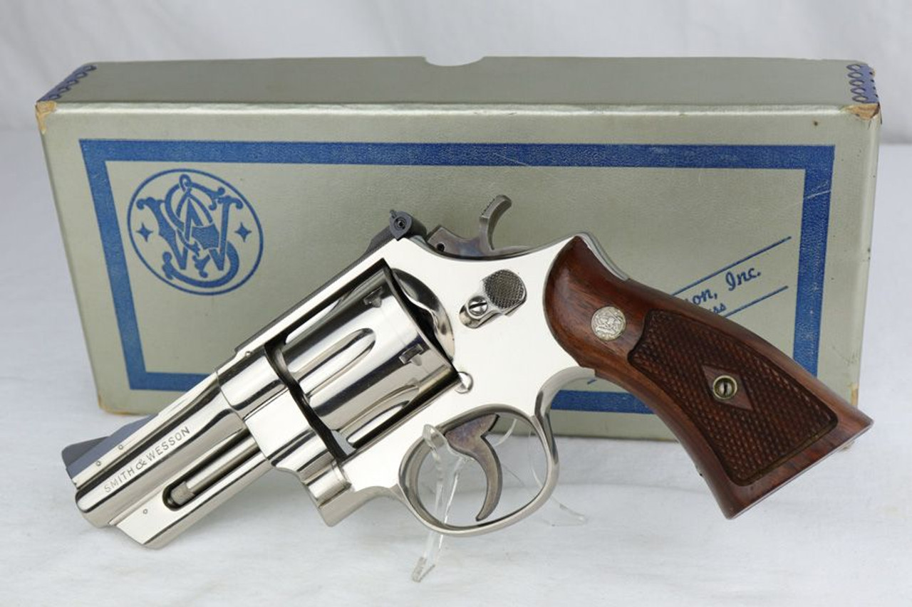ANIB Smith & Wesson Model 27 - Early Nickel - 1