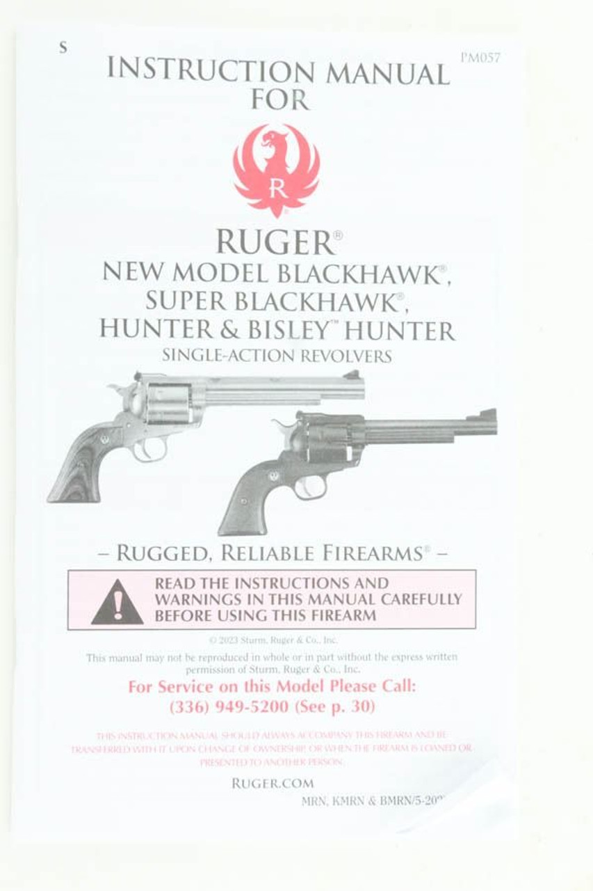 ANIB Ruger Super Blackhawk Revolver - .44 Magnum