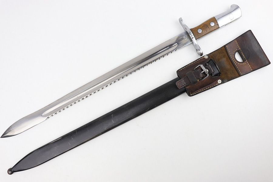 Swiss M1914 Sawback Bayonet - 1