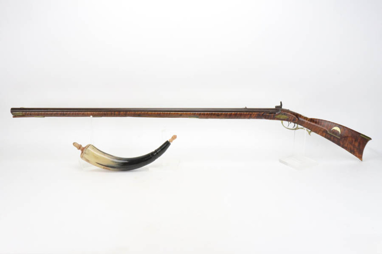Rare Adam Daniels Pennsylvania Long Rifle - 1 of 47