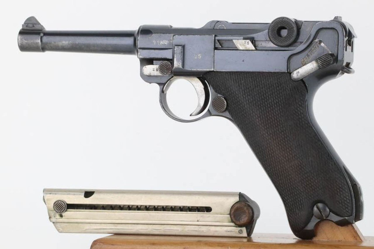 "Alphabet Gun" Weimar-Era Luger - 1