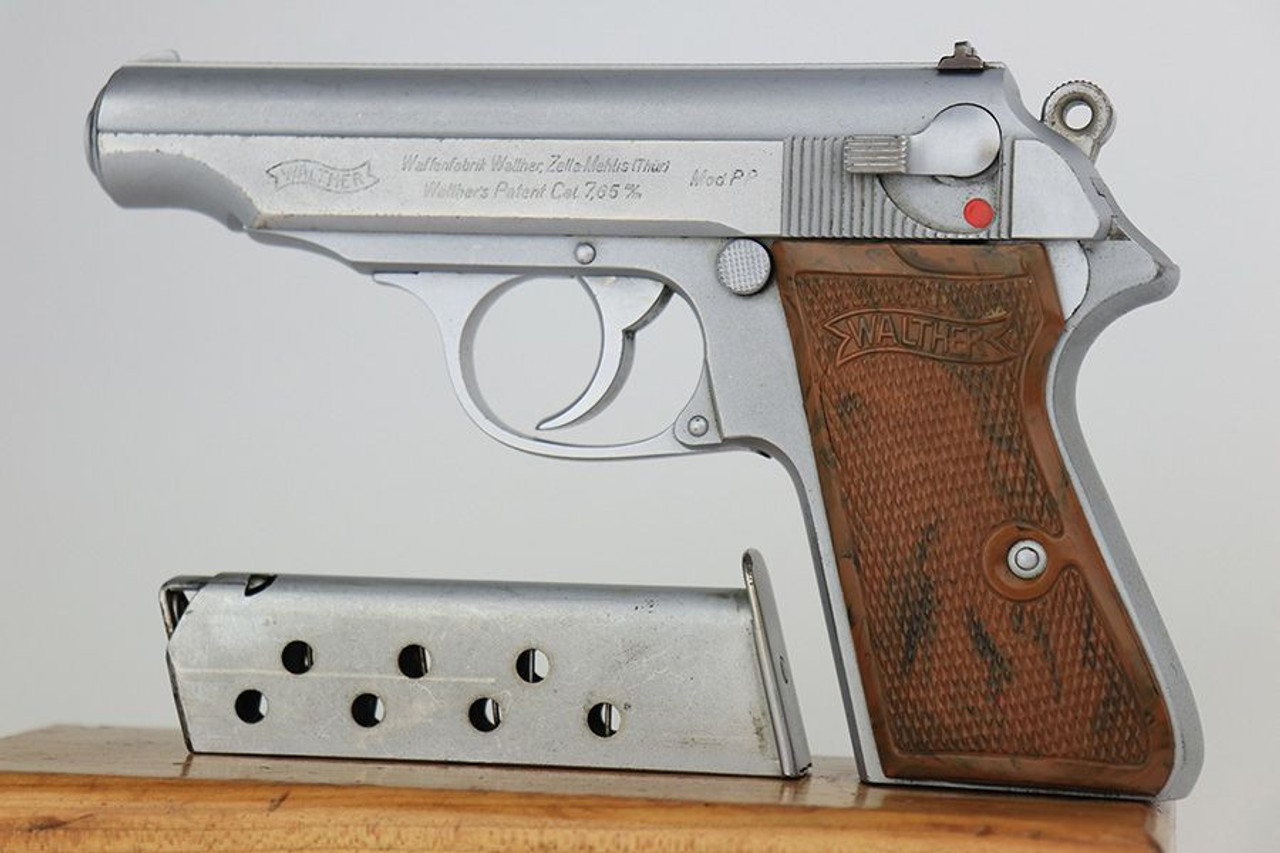 Ultra Rare Walther PP - Verchromt (Satin) Finish - 2