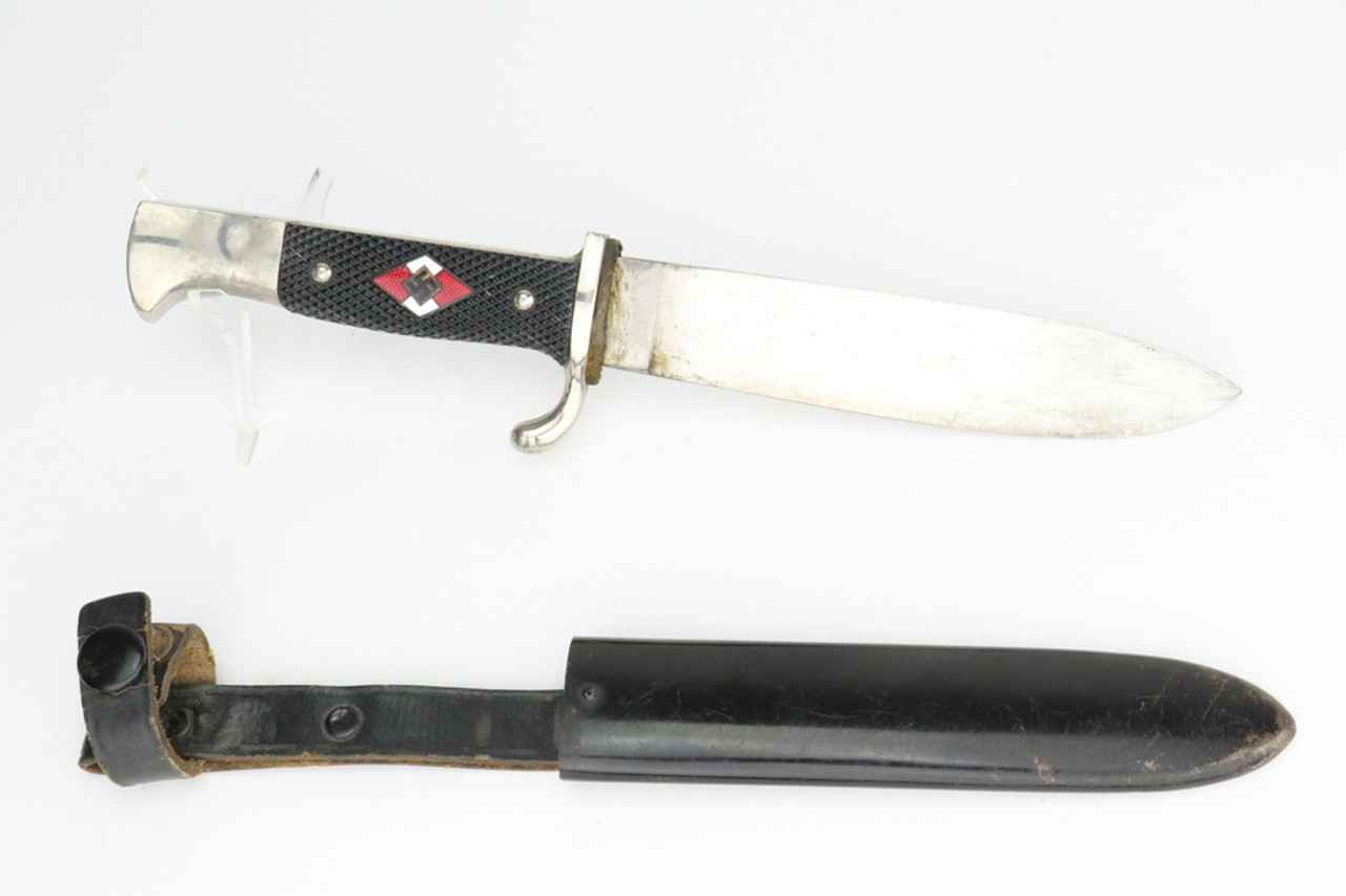SOLD - RZM Hitler Youth Knife & Scabbard