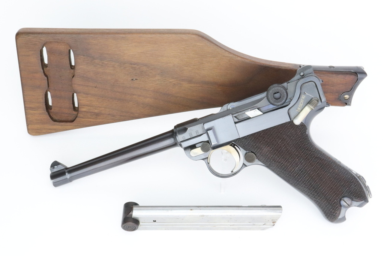 SOLD - DWM Navy Luger With Stock - Partial Restoration