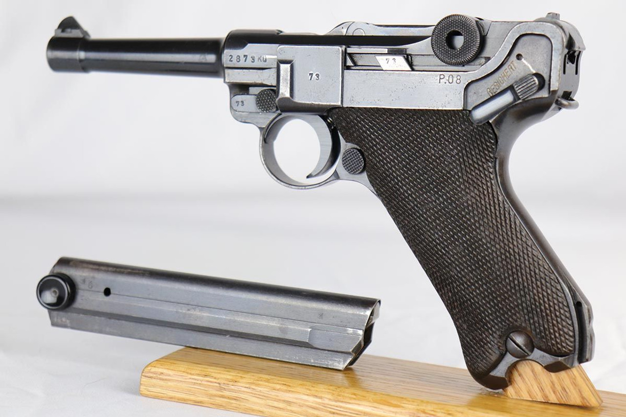 Scarce Ku Mauser Luger - Matching Magazine - 1