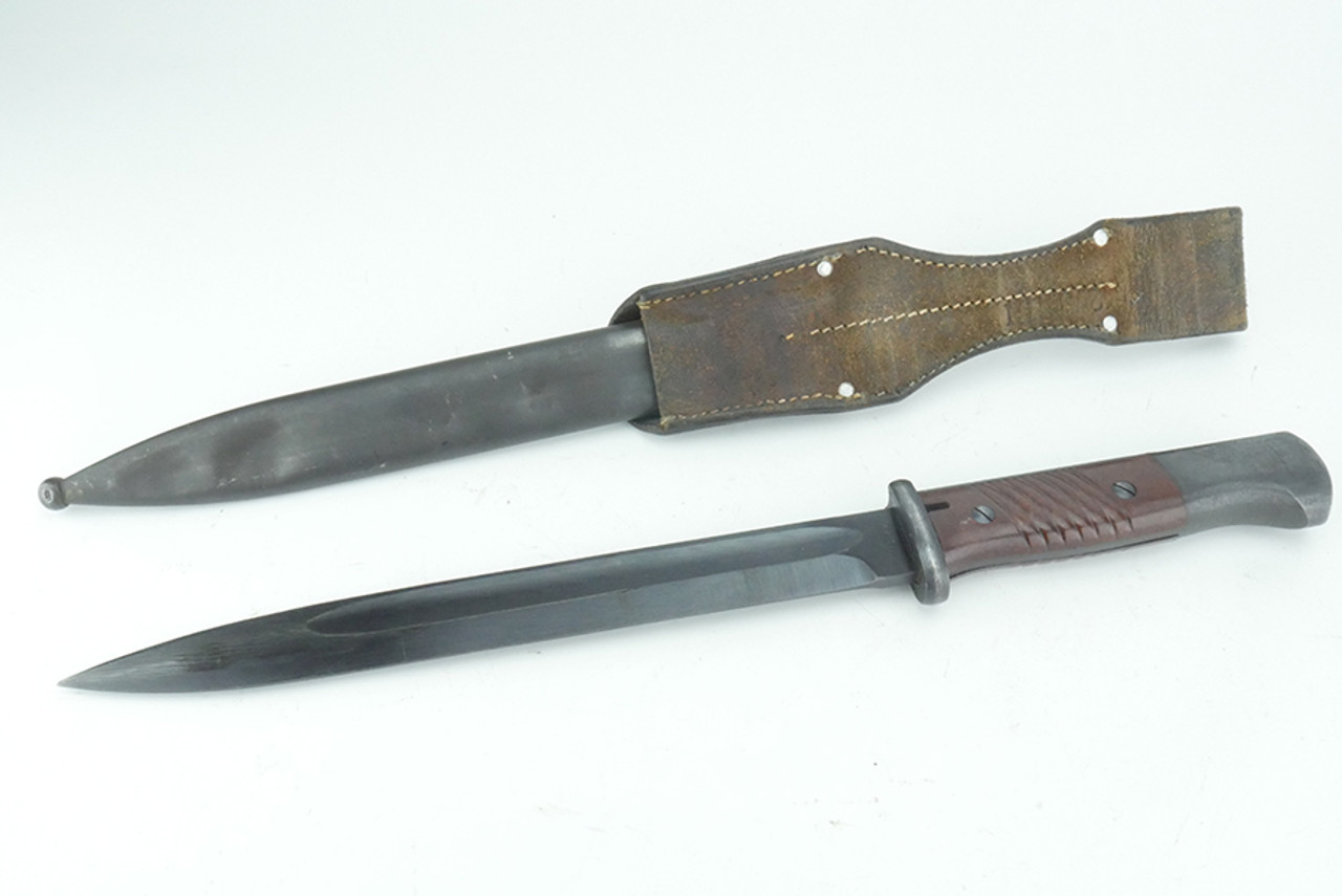 SOLD - Excellent Matching K98 Bayonet With Frog - Alex Coppel