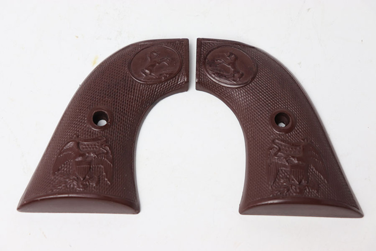SOLD - Colt Single Action Army Brown Eagle Pattern Grips